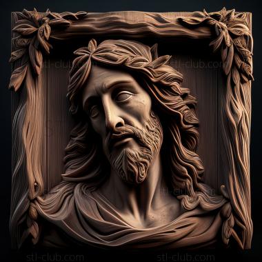 3D model st jesus (STL)